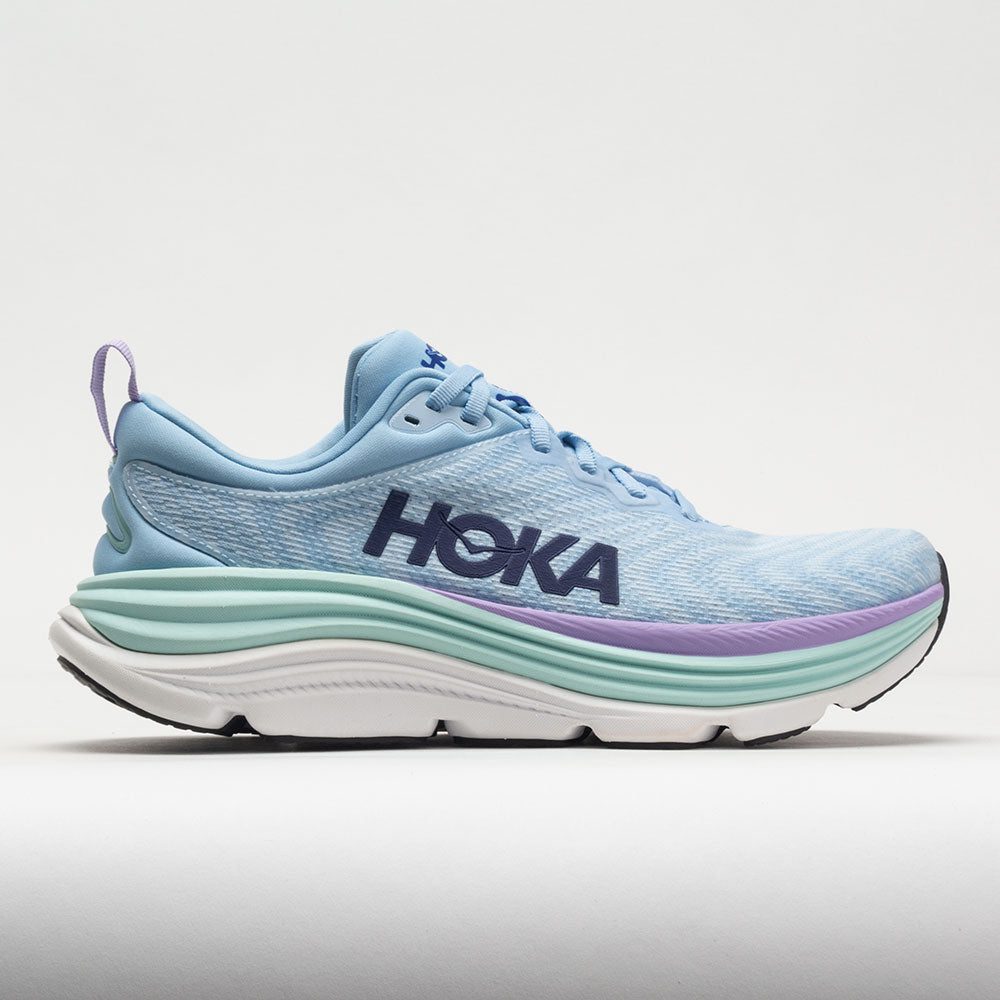040056_3 HOKA Gaviota 5 Womens Airy Blue/Sunlit Ocean - Image 1