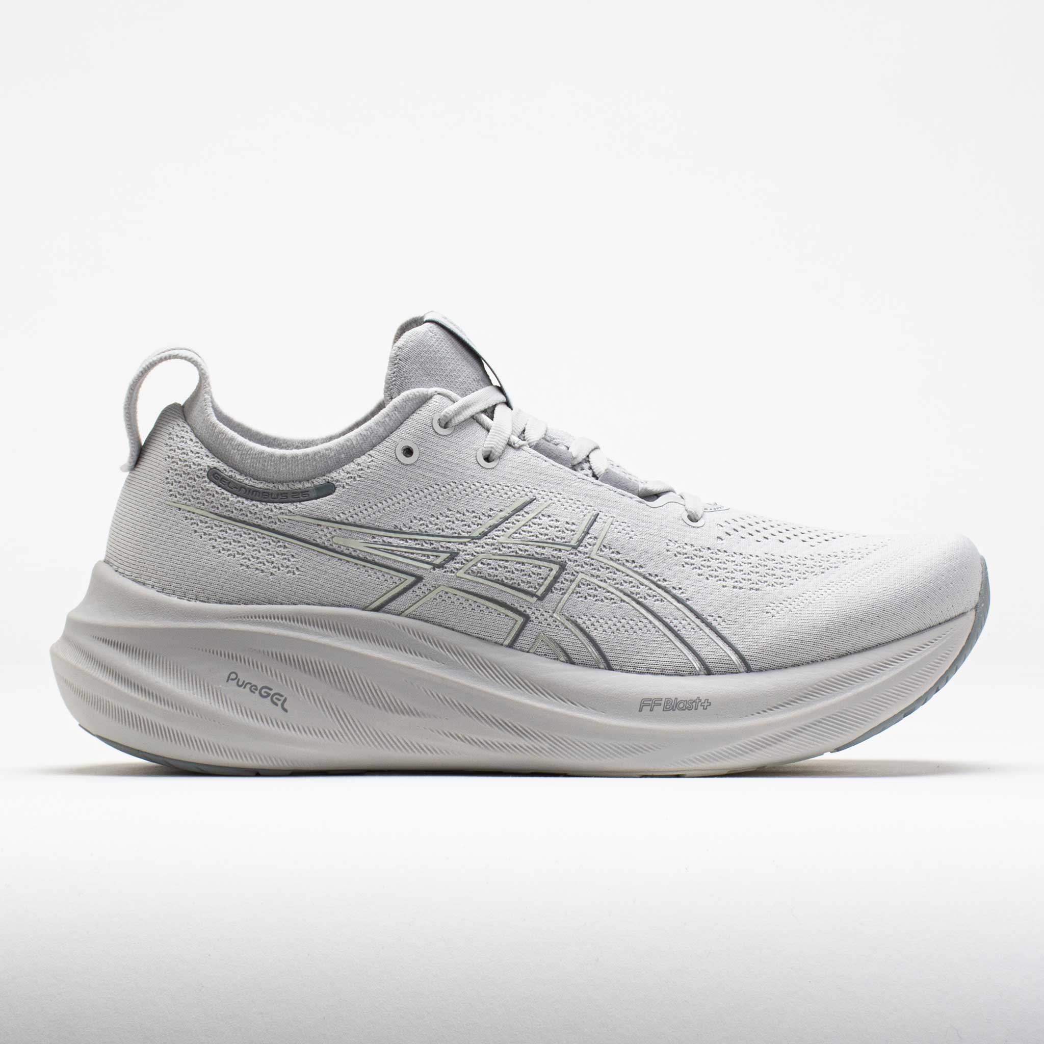 041453_3 ASICS GEL-Nimbus 26 Mens Concrete/Pure Silver - Image 1