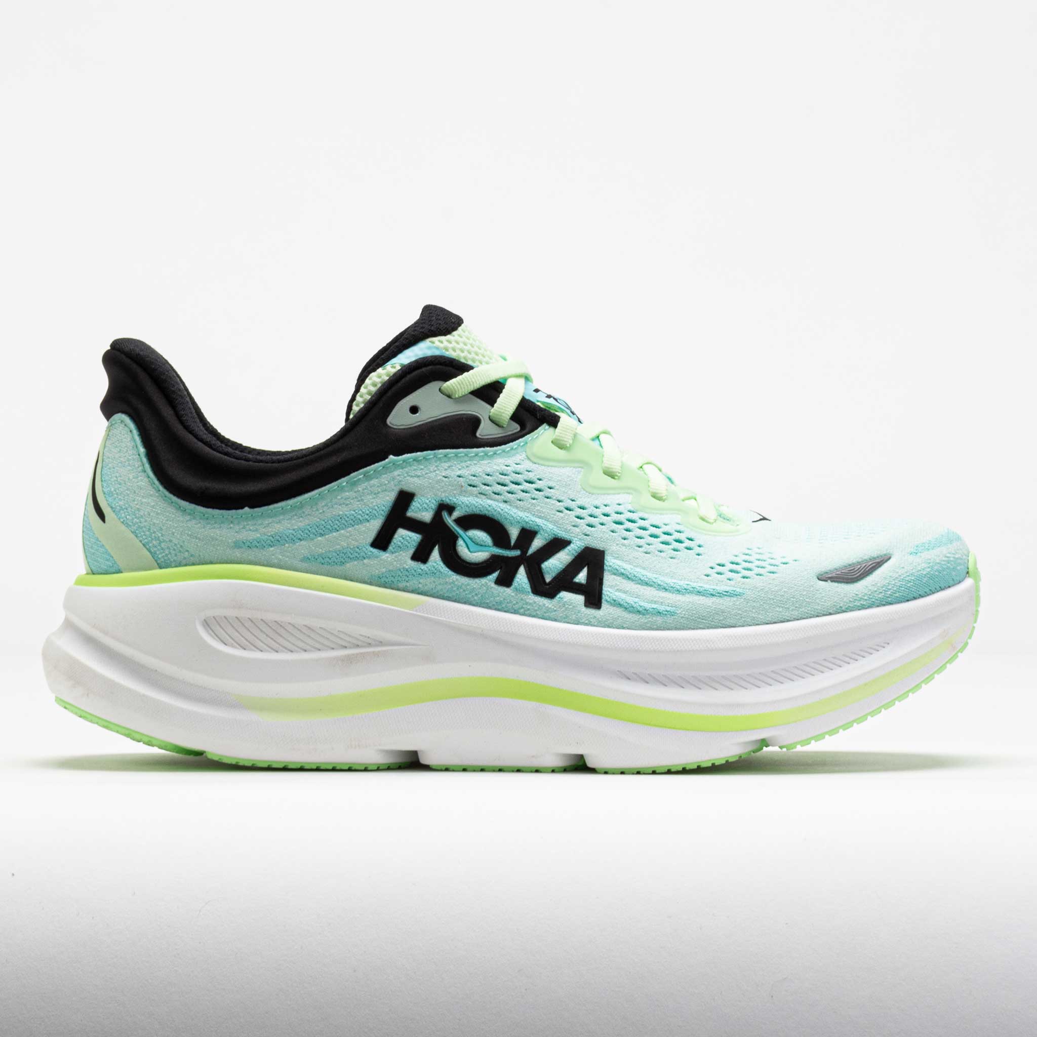 042200_3 HOKA Bondi 9 Mens Luna Moth/Blue Spark - Image 1