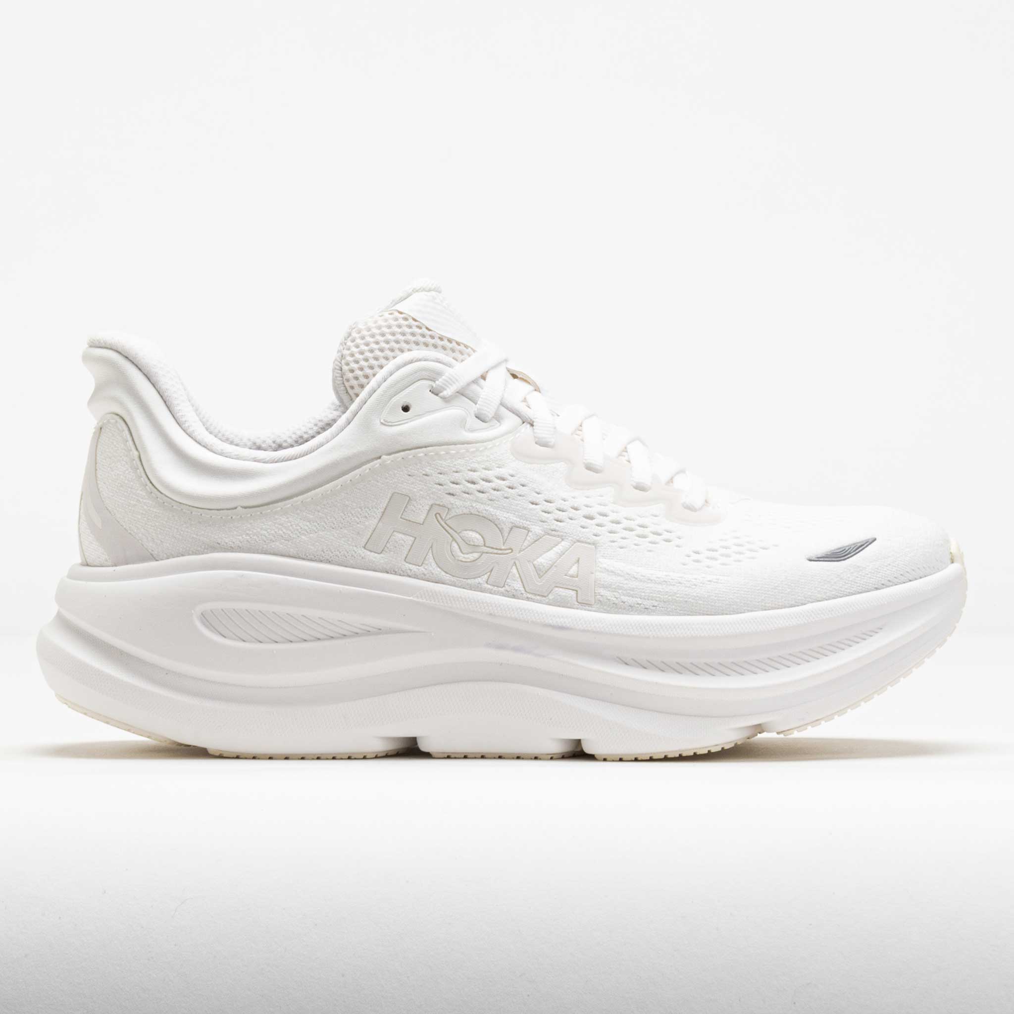 042208_3 HOKA Bondi 9 Mens White/White - Image 1