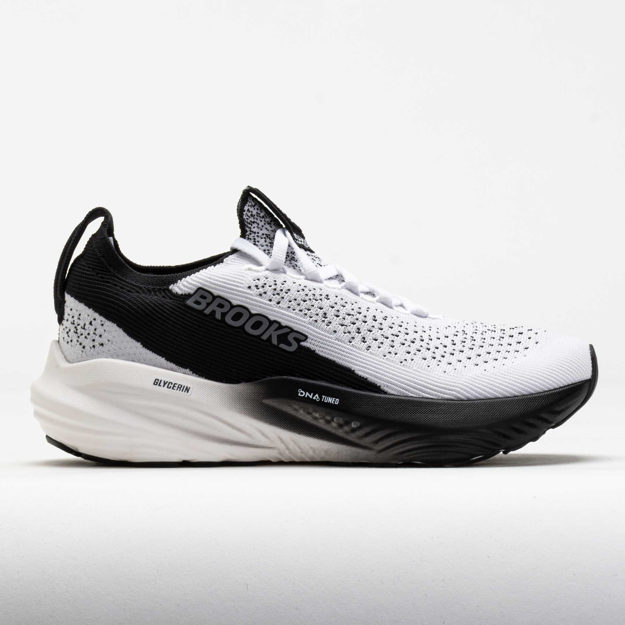 042519_3 Brooks GlycerinstealthFit 22 Womens White/Grey/Black - Image 1