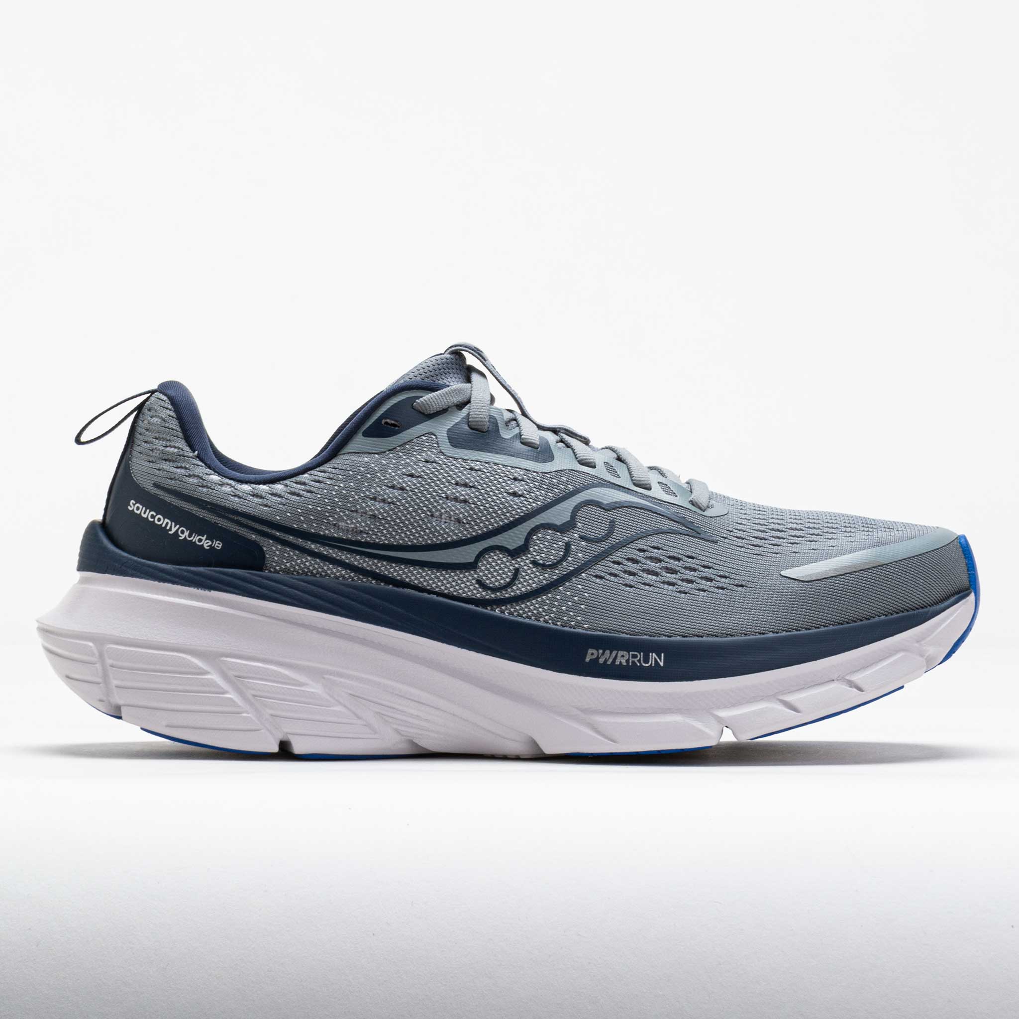 042645_3 Saucony Guide 18 Mens Flint/Navy - Image 1
