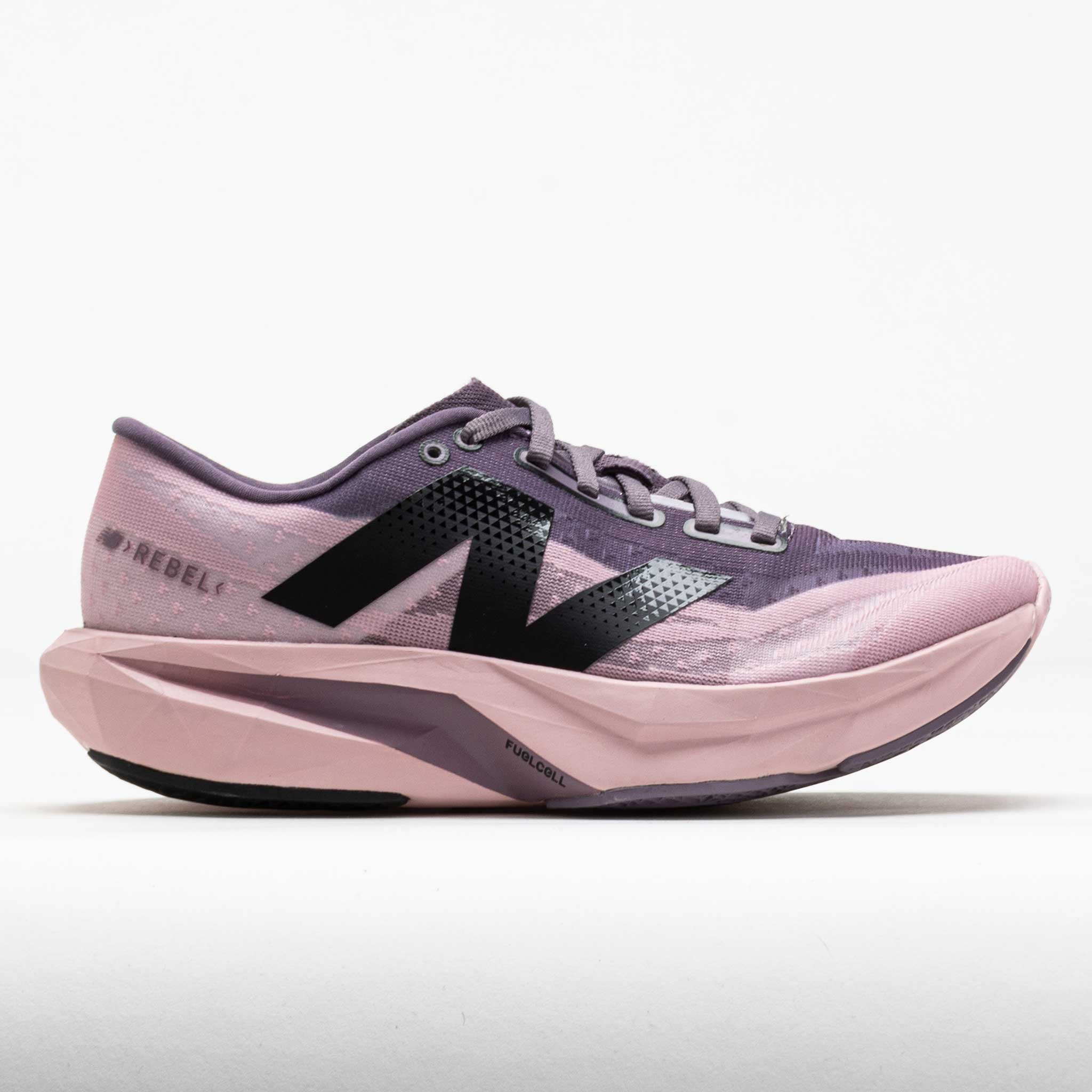 043473_3 New Balance FuelCell Rebel v4 Womens Twilight Haze/Wine/Black - Image 1