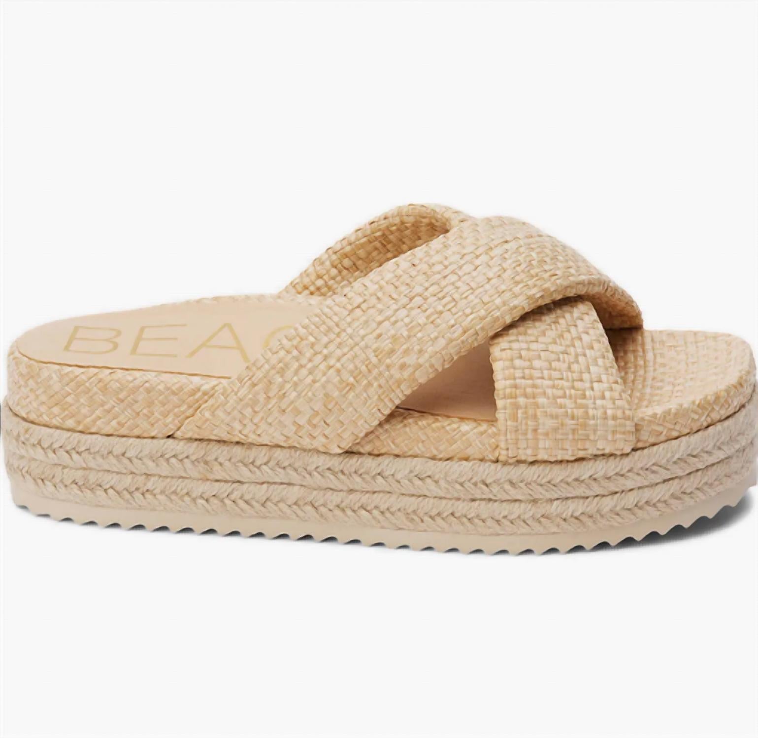 1f9de7bc-4f16-4ae7-bbb5-f3c3c672c6fd-upscale_15k-1500x1500-1 Beach By Matisse - Women's Hali Platform Sandal - Image 1