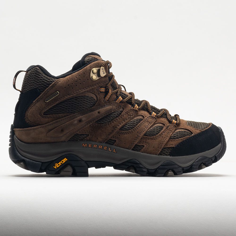631297_3 Merrell Moab 3 Mid Waterproof Mens Earth - Image 1
