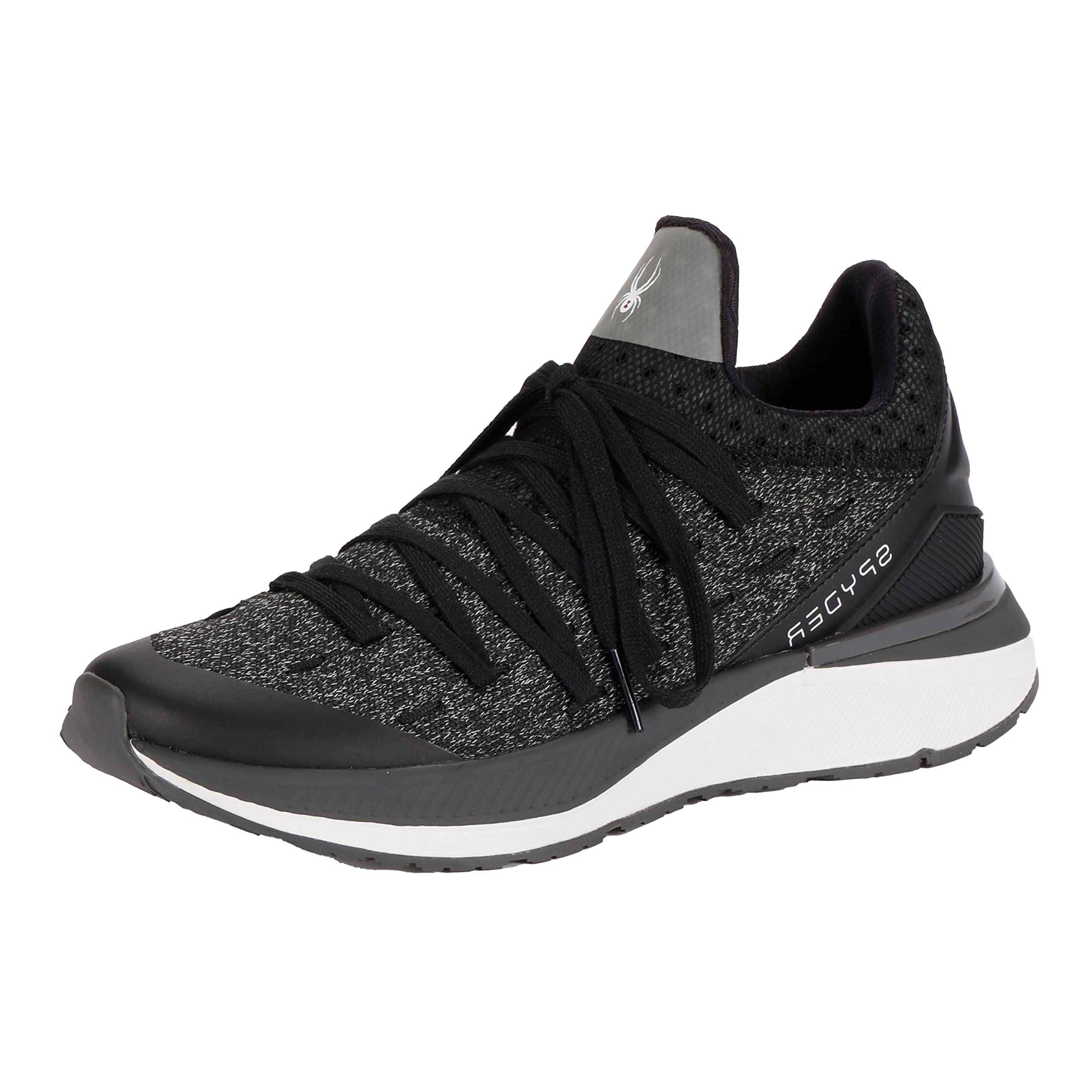 71R8zNZdvHL_0ebd3da5-d728-4969-8544-6b8c007147bf Spyder Women's Tempo Lightweight Sneakers - Black Heather - Image 1