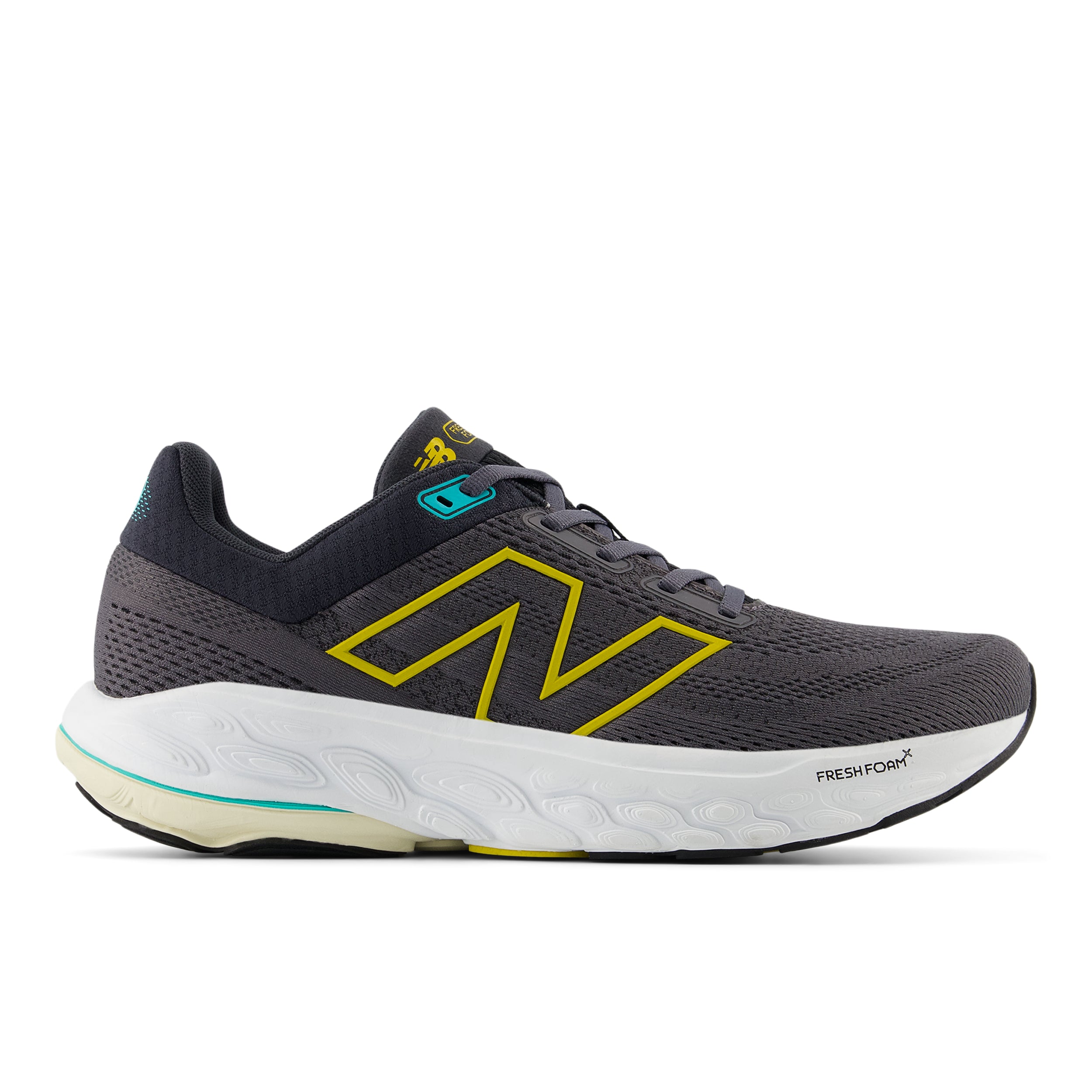 M860A14_2 Men's Fresh Foam X 860 v14 (A - Magnet/Ginger Lemon/Cyber Jade) - Image 1