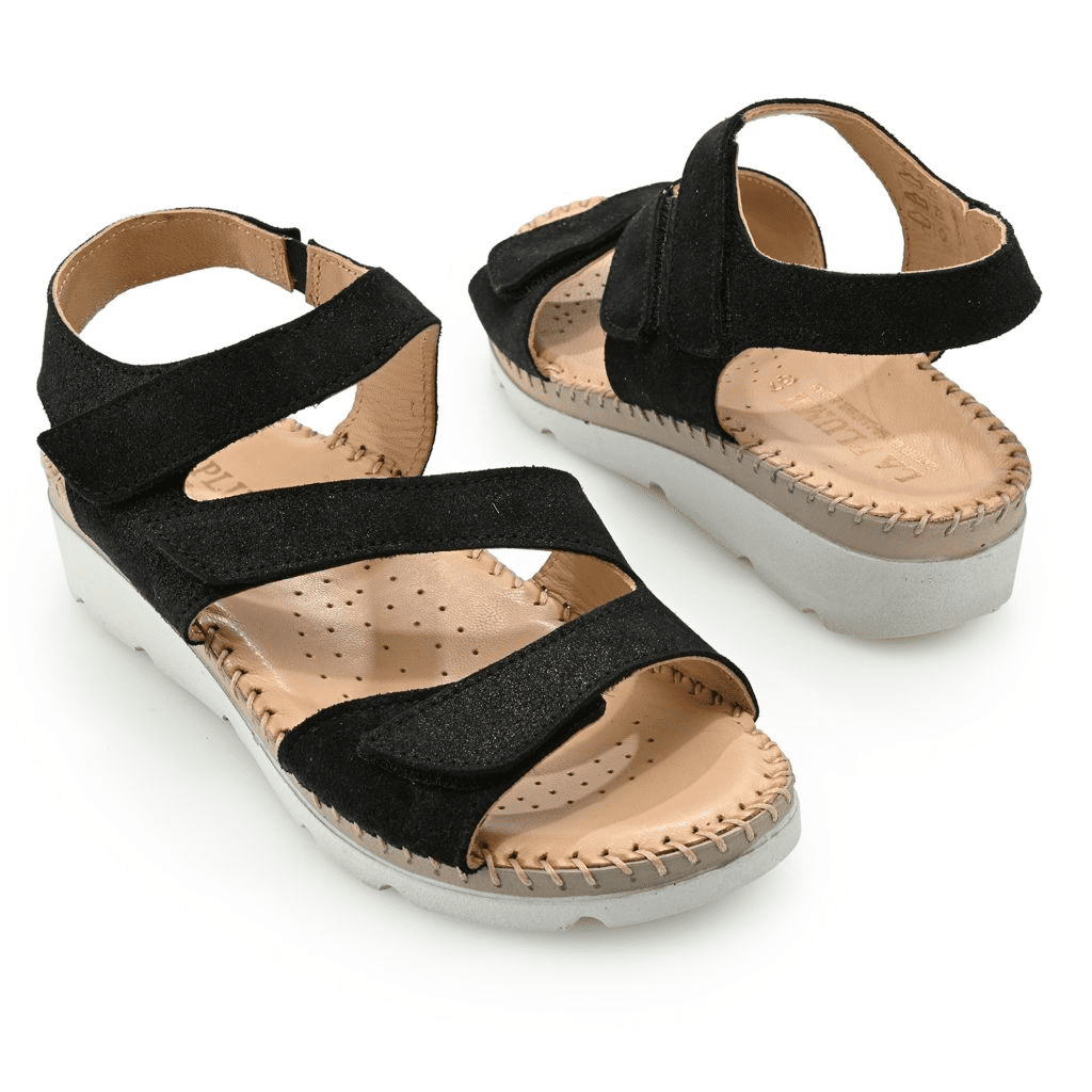S475333-00003-13400 La Plume Ranger Italian Made Leather Sandals - Image 1
