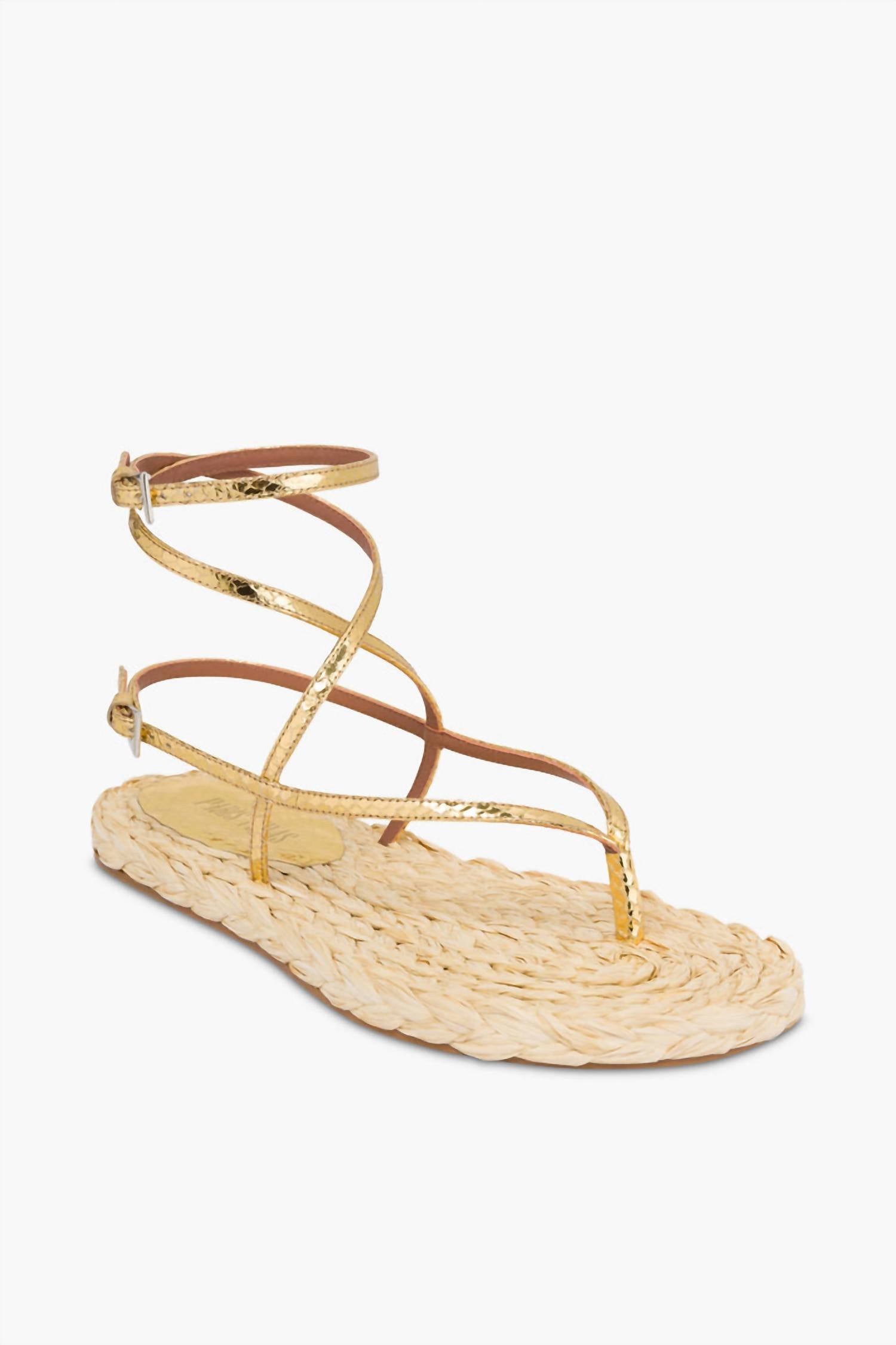 ca8ba341-a1c4-4f27-a09e-0312dfed980b-upscale_15k-1500x1500-70 Paris Texas - Women's Hydra Flat Sandal - Image 1