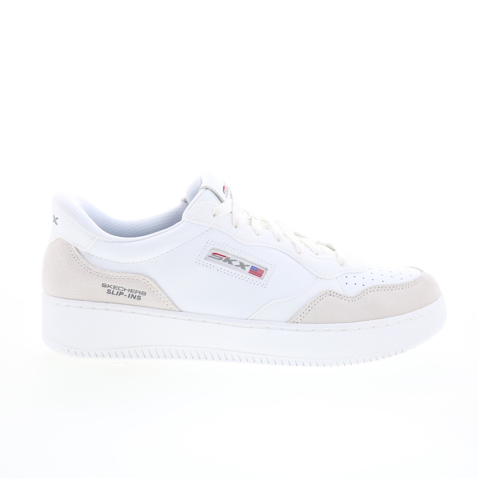 254025-wht_sport_court_2.0-konor_white_01_780d582d-423d-43b0-b6ec-48d07f75bf18 Skechers Sport Court 2.0 - Konor Mens White Lifestyle Sneakers Shoes - Image 1