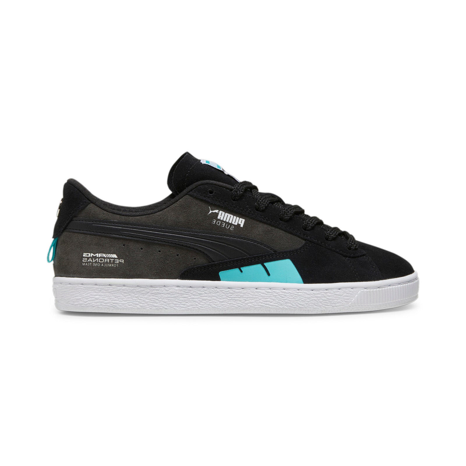 30802401-IMG6_01_df257dc9-7a49-4575-99a7-8f87dccbee32 Puma MAPF1 Mercedes AMG Petronas Suede 30802401 Mens Black Sneakers Shoes - Image 1