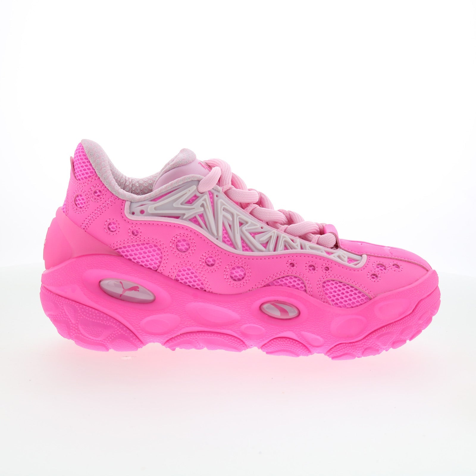 31227401_la_france_rnr_poison_pink_pale_pink_01_53ad676c-ab05-411c-baab-517302e1e706 Puma Lamelo Ball LaFrance RNNR 31227401 Mens Pink Lifestyle Sneakers Shoes - Image 1