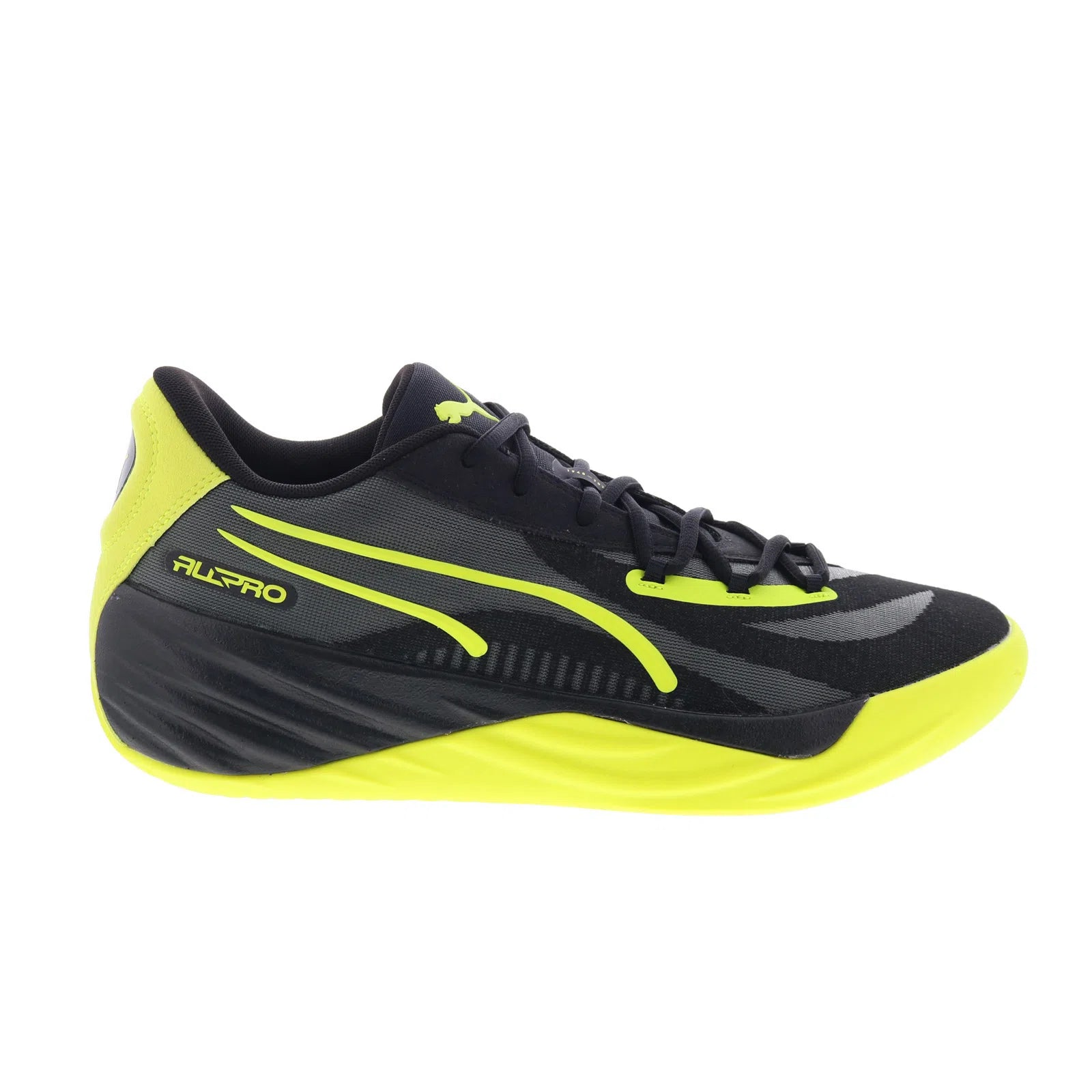 Puma All-Pro Nitro 37907912 Mens Black Mesh Athletic Basketball Shoes - Image 1
