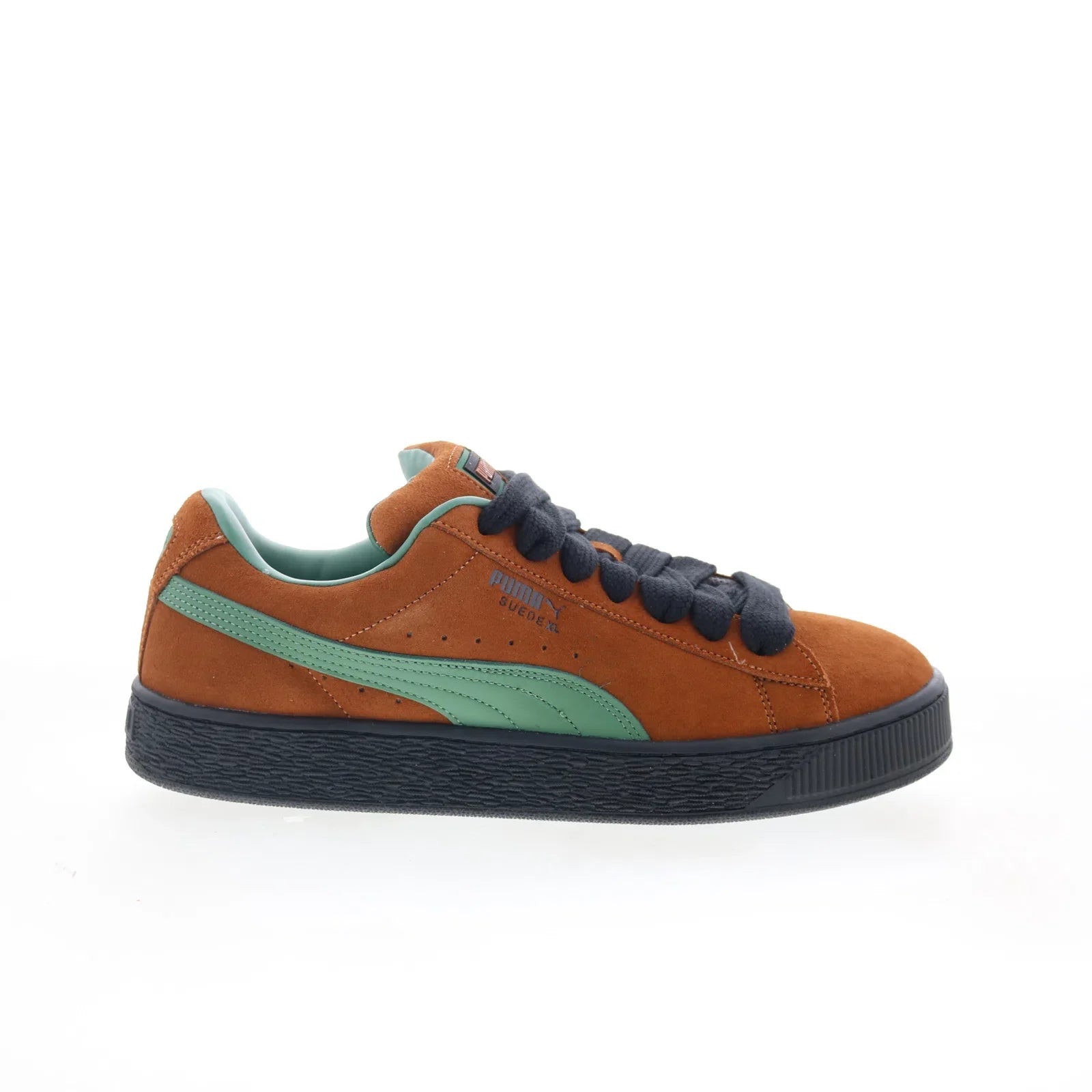 Puma Suede XL 39520515 Mens Brown Suede Lace Up Lifestyle Sneakers Shoes - Image 1