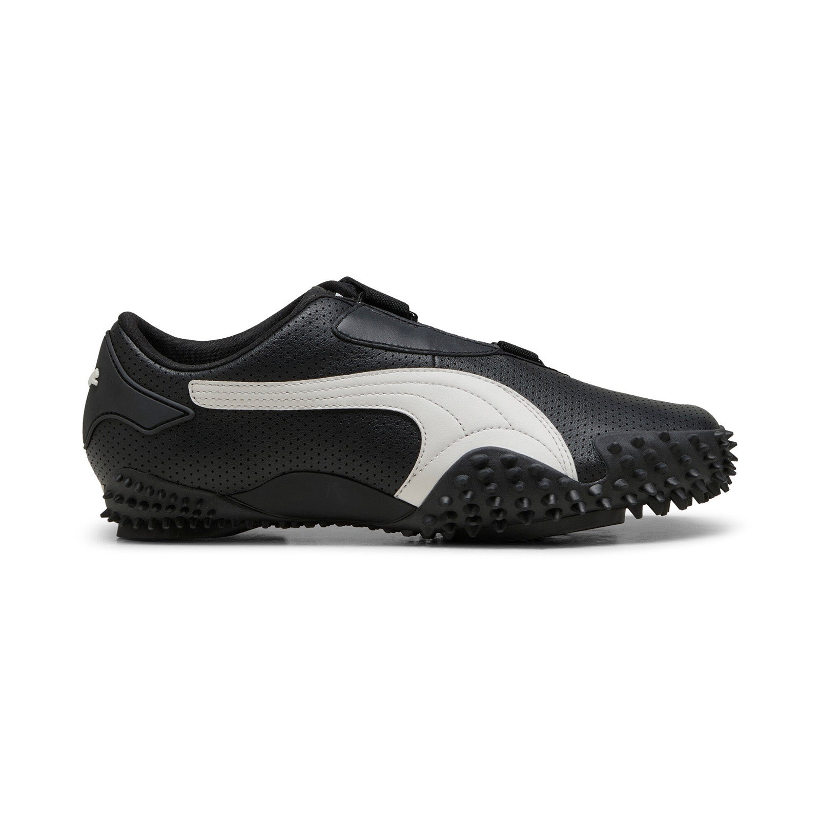 39733102-IMG6_01_4e01e5d8-b48e-4ec4-bdd4-4a093e8d37f1 Puma Mostro Perf 39733102 Mens Black Leather Strap Lifestyle Sneakers Shoes - Image 1