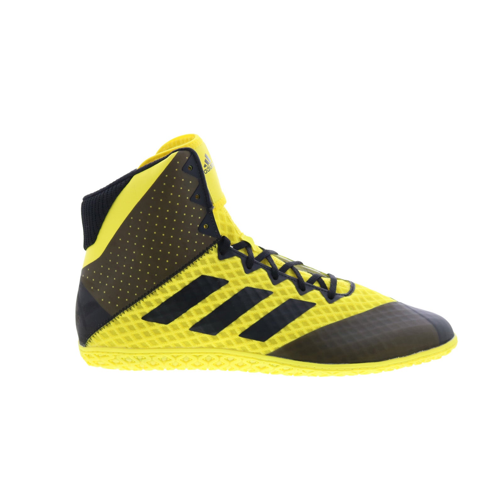 ac8708_mat_wizard_4_shoyel-cblack-cblack-img4_reshoot_01_21ff03e6-a521-46c1-80bc-96d2313b019b Adidas Mat Wizard 4 AC8708 Mens Yellow Mesh Athletic Wrestling Shoes - Image 1