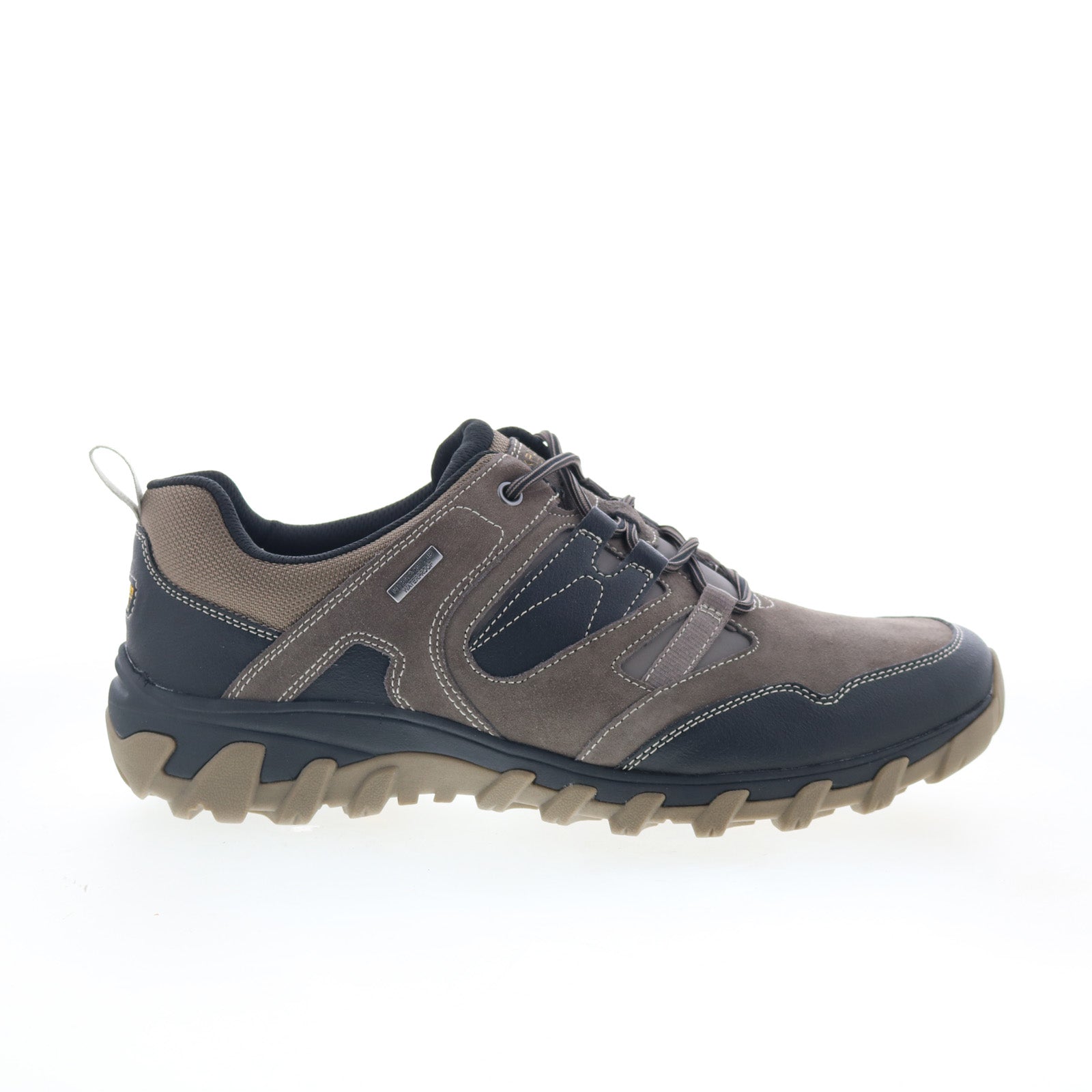 ch2860_csp_low_tie_breen_01_6bbe7b5a-dd0e-4284-acb0-802981221425 Rockport Cold Springs Plus Low Tie WP CH2860 Mens Brown Athletic Hiking Shoes - Image 1