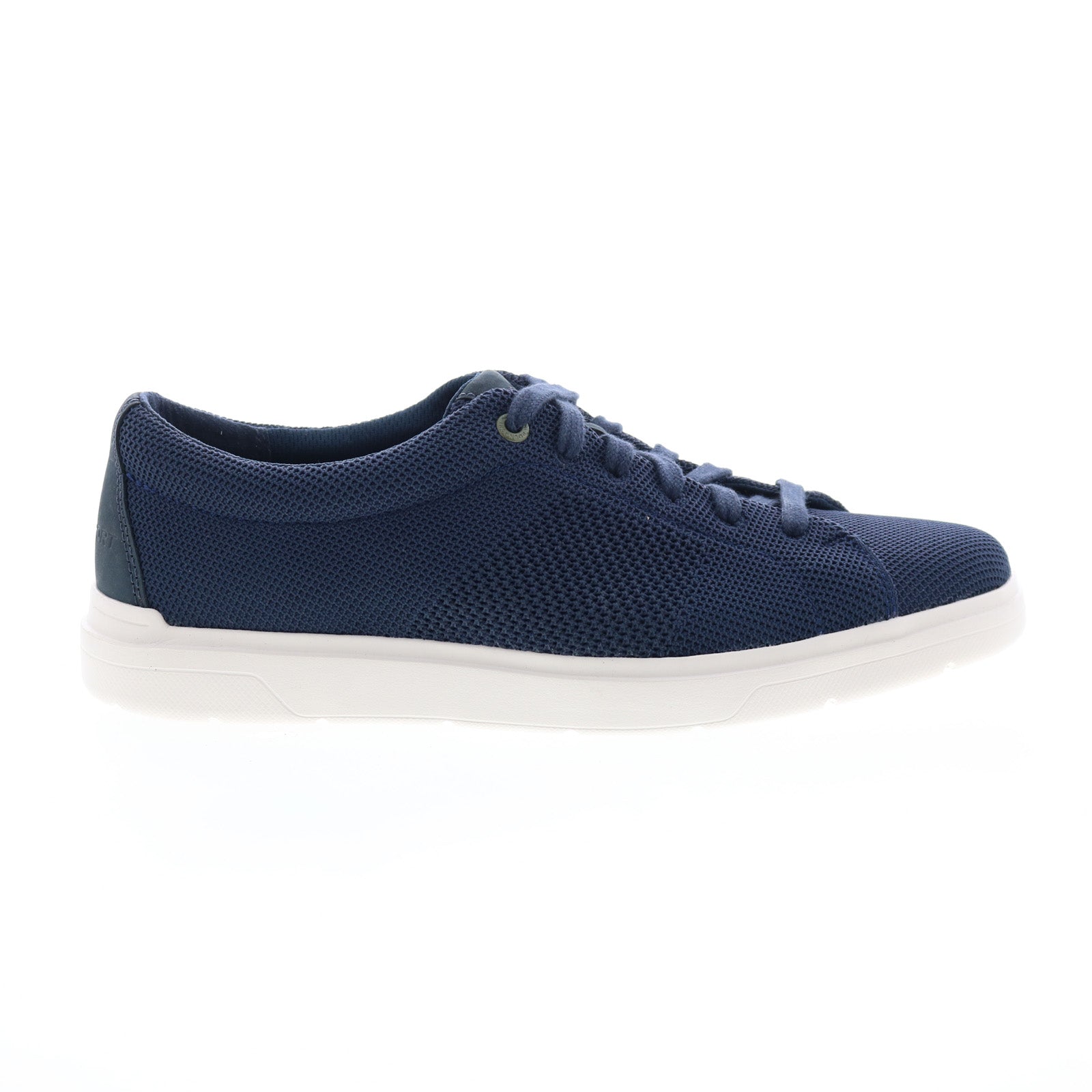 ci4271_tm_lite_mesh_laceup_navy_01 Rockport Total Motion Lite Mesh Lace Up Mens Blue Lifestyle Sneakers Shoes - Image 1