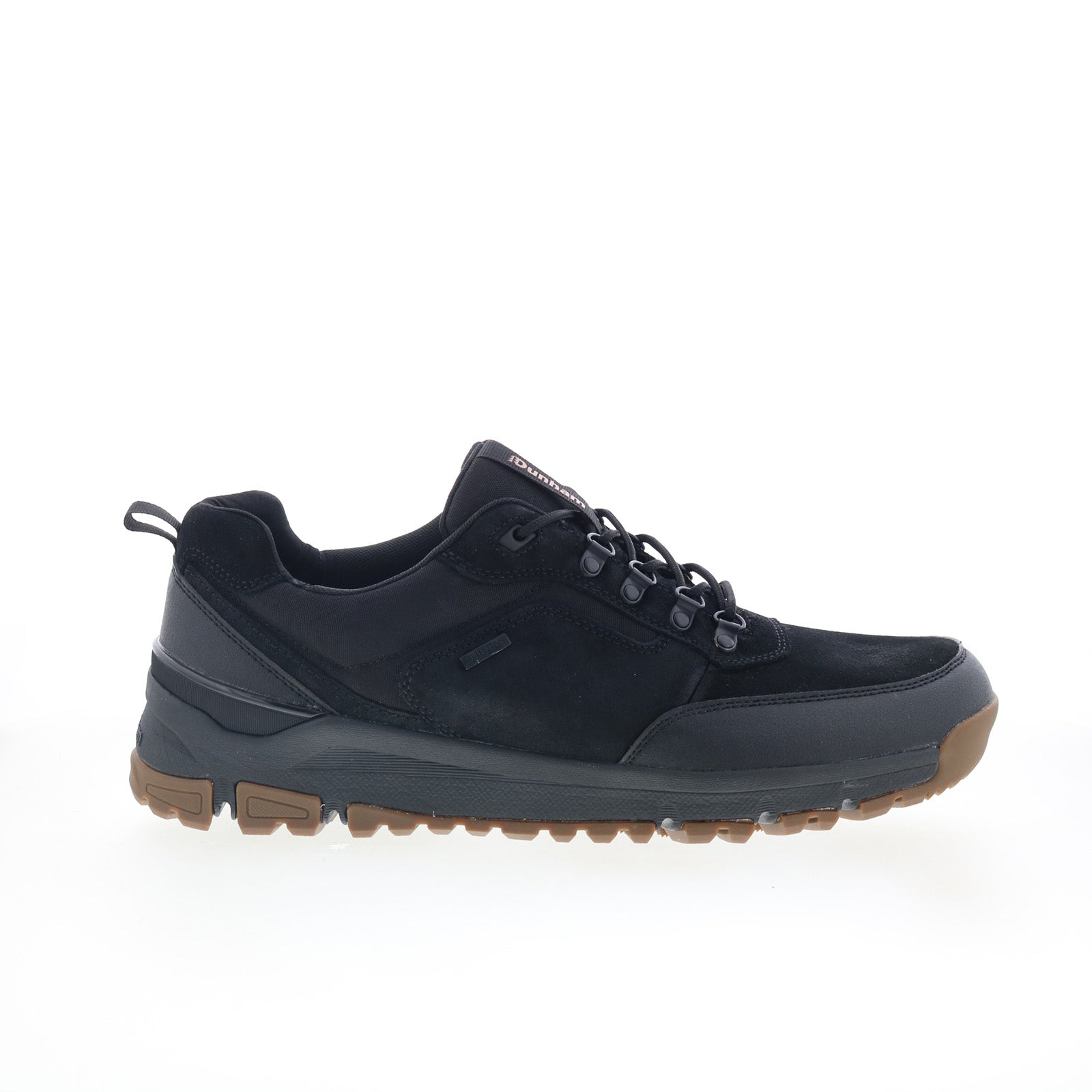 dhalpinel_black_01_297c42d5-a4f2-456f-a2cf-2b06792ee68b Dunham Alpine WP Lace Up Mens Black Extra Wide 4E Lifestyle Sneakers Shoes - Image 1