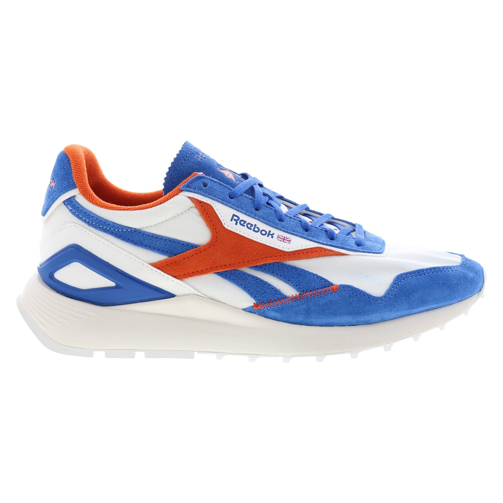 Reebok Classic Leather Legacy AZ Mens White Suede Lifestyle Sneakers Shoes - Image 1