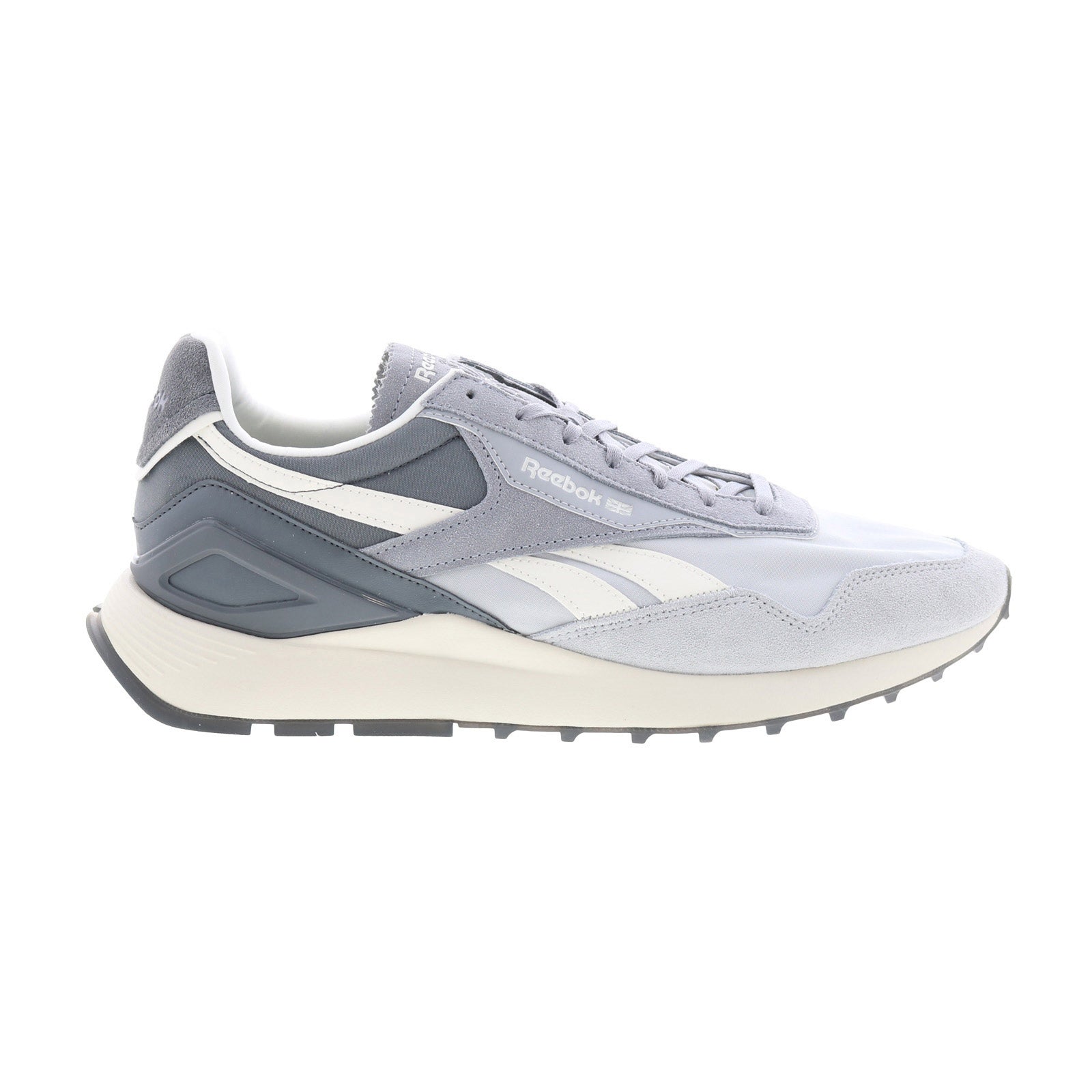 gz9725_cl_legacy_az_pugryg_chalk_cdgry6_reshoot_01 Reebok Classic Leather Legacy AZ Mens Gray Suede Lifestyle Sneakers Shoes - Image 1