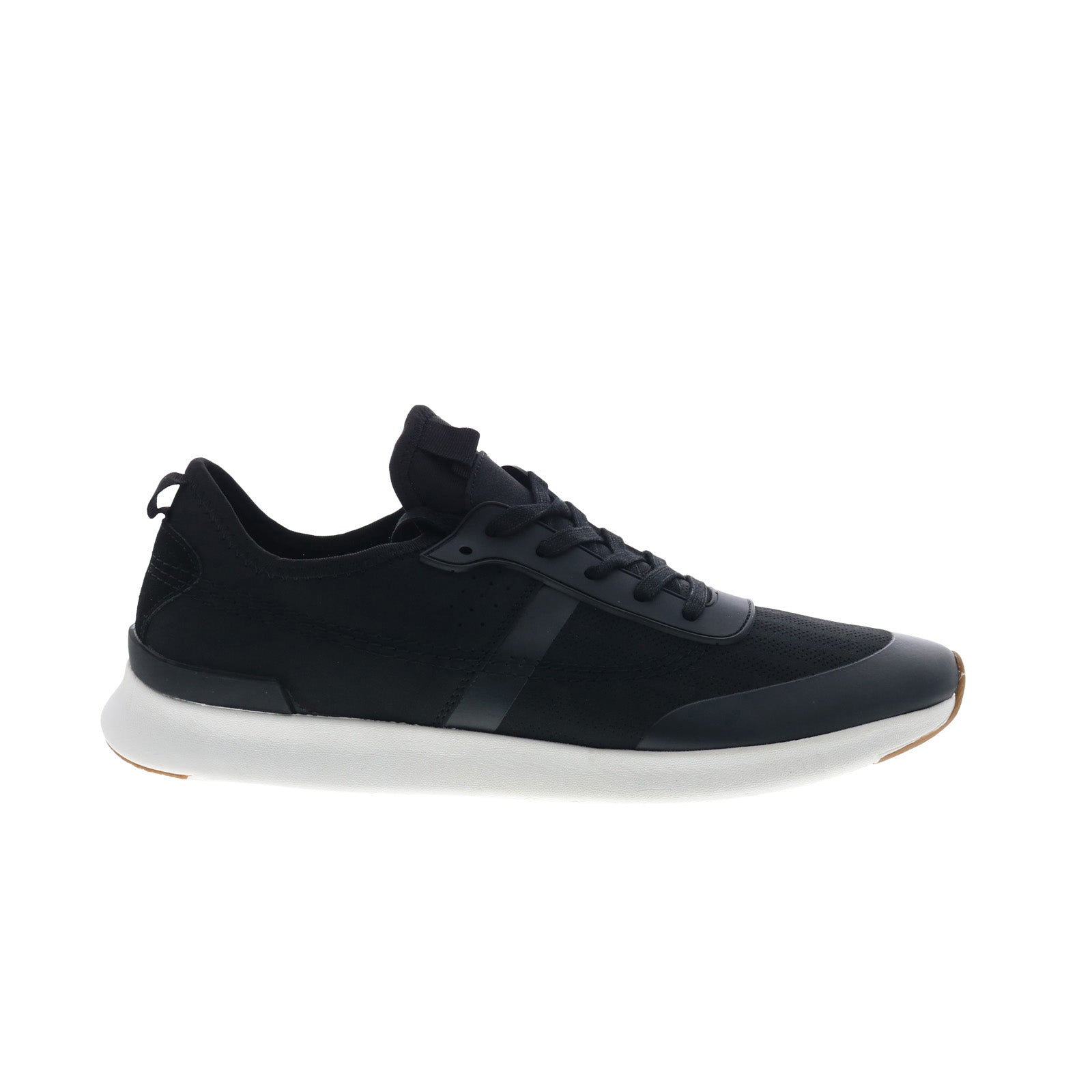 pberlyn_black-img4_reshoot_01 Steve Madden P-Berlyn Mens Black Synthwtic Lace Up Lifestyle Sneakers Shoes - Image 1